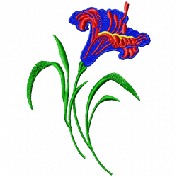 Flowers And Tree Embroidery Design 11 Flowers And Tree Embroidery Design 11